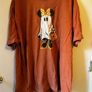 women’s Comfort Colors Orange Short Sleeve Tee minnie halloween shirt